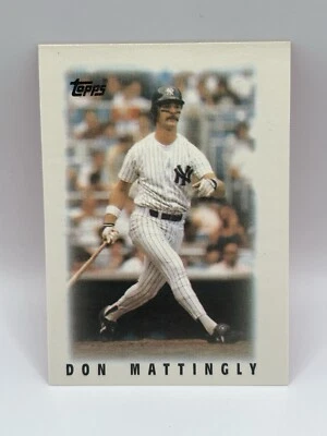 1986 Topps Mini Leaders Don Mattingly #28 New York Yankees - Image 1 of 2