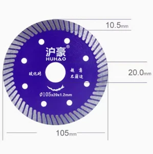 105*20*1.2mm Glass Tile Ceramic Tile Thin Cutting Blade Disc Wheel Angle Grinder - Picture 1 of 10