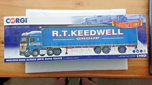 Corgi CC15808 Mercedes Benz Actros MP4 Super Trailer R.T. Keedwell Ltd Edition - Picture 1 of 6