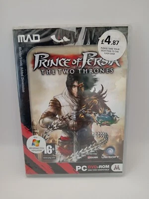 PRINCE OF PERSIA THE TWO THRONES PC GAME 1 DVD - ROM RATED 16+ SEALED UBISOFT - Image 1 of 4