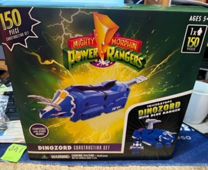 Hasbro Mighty Morphin Power Rangers Dinozord Construction Set Blue Ranger - Picture 1 of 1