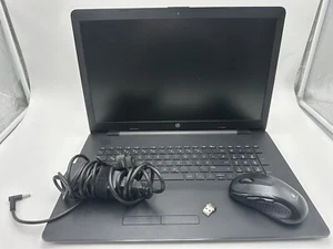 HP 17-AK0XX 17 in Laptop A9-9420 3.00 GHz 8GB 128 GB SSD Windows 10 Pro - Afbeelding 1 van 10