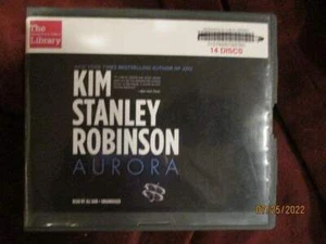KIM STANLEY ROBINSON - AURORA - Unabridged Audio CDs (Ex-Lib) - Picture 1 of 1