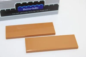 Lego (c) 2x Fliese 2x6 - tile - medium nougat - 69729 - Platte / Fliesen - Bild 1 von 1