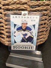 Nikita Alexandrov #226  Rookie Redemption 82/99 emerald 22-23 UD Artifacts