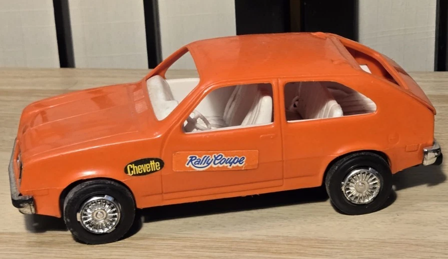 Vintage Chevrolet Chevette Rally Coupe Hatchback Car USA Processed Plastics 9100 - Image 1 of 4