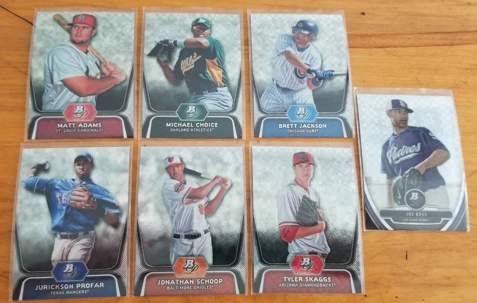 2012 2013 Bowman Platinum Prospects X-Fractors you pick choice  - Image 1 of 1