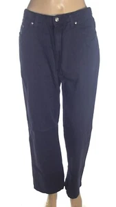 Holiday Pantalone Jeans Da Donna 48 W34 2xl Extra Large Blu Gamba Dritta Cotone - Imagen 1 de 24