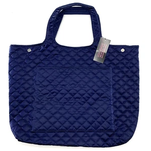 Haute Shore bag Puffer Bucket purse With Straps blue big rip stock - Picture 1 of 15