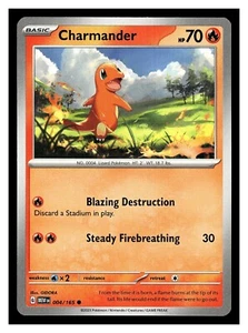 Pokemon Charmander 004/165 Scarlet & Violet 151 - Bild 1 von 1