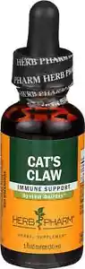 Herb Pharm ORGANIC Cats Claw Extract Liquid Tincture 1 fl oz 30 ml Exp 6/26 NEW - Picture 1 of 2