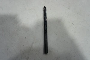 TITANUSA 1/4" JOBBER LENGTH DRILL, 118° POINT, HSS, BLACK FINISH,6 PCS,FREE SHIP - Picture 1 of 2