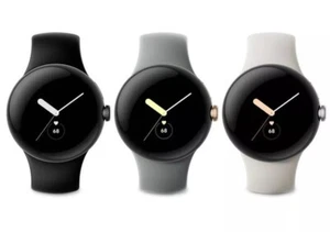 Google Pixel Watch 1. generacji 41mm (Wi-Fi) Smartwatch - Złoty/Czarny/Srebrny- Klasa B - Zdjęcie 1 z 13