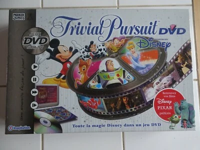 JEU DISNEY TRIVIAL PURSUIT DVD PIXAR PARKER HASBRO 2005 MICKEY BAMBI TOY STORY - Image 1 of 3