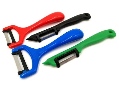 4 Solingen Sparschäler Spargelschäler Gemüseschäler Kartoffelschäler Set  - Bild 1 von 4