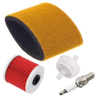 Bujía filtro combustible aire aceite Kawasaki Bayou 220 KLF220 KLF300 1988-2004 Foto 1 de 4