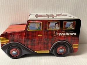 Walkers Scottish Explorer Shortbread Cookie Tin Empty - Picture 1 of 13