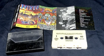 Boingo Alive Oingo Boingo Cassette Tape 1988 MCA With Art Work Very Good 80's Foto 1 de 4