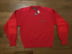 Vintage Abercrombie & Fitch Mariner Collection Italy Red Sweater - Men's S - New - Picture 1 of 6