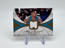 2007-08 Fleer Hot Prospects Hot Materials Tyson Chandler Rookie RC Hornets