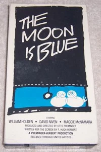 The Moon is Blue VHS Video William Holden David Niven Maggie McNamara - Picture 1 of 2