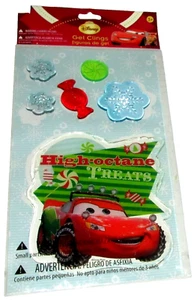 Disney Gel Window Clings ~ DISNEY CARS~HIGH-OCTANE TREATS - Picture 1 of 1