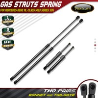 2x Bonnet Gas Struts for Mercedes-Benz ML230 ML270 ML320 ML350 W163