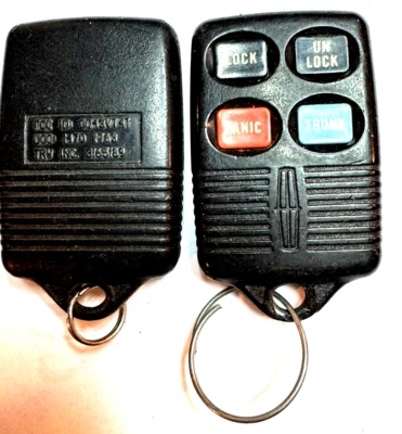 Оригинальный брелок для дистанционного управления автомобилем Lincoln 1993 Mark VIII 3165189 GQ43VT4T без ключа - Изображение 1 из 4