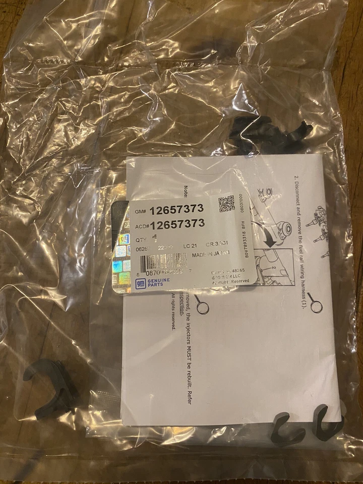 Fuel Injector Seal Kit ACDelco GM Original Equipment 12657373 - Image 1 of 1