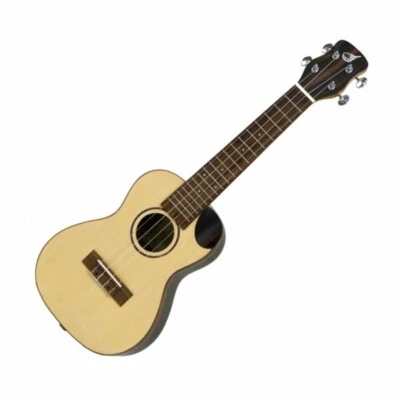 Solid Sitka/Ebony Concert Uke UC490CE - Image 1 of 4