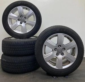 Original Audi A6 4G 17Zoll Felgen 4G0601025L Winterreifen 225 55 R17 101W - Bild 1 von 13