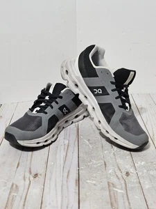 Scarpe da corsa On Cloud donna taglia 10,5 grigio nero Cloudrunner 46.98643 LEGGI - Foto 1 di 17