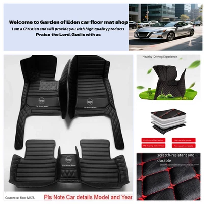 Nissan All Models Car Floor Mats Luxury Waterproof Custom Cargo Liners Mats Foto 1 de 4