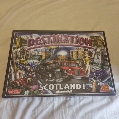 Destination Scotland Board Game 2007 - BRAND NEW AND SEALED!! RTL GAMES - Image 1 of 4