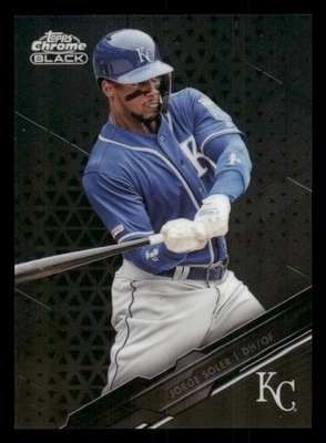 2020 Topps Chrome Black #54 Jorge Soler - Image 1 of 2