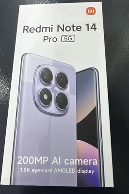 Brand New Sealed Xiaomi Redmi Note 14 Pro 5G CORAL GREEN 256GB 8GB RAM UK - Image 1 of 4