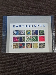 Earthscapes MNH Sheet of 15 Sealed - Picture 1 of 4