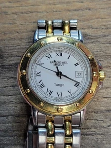 Raymond Weil Tango Women 5360 Two Tone Quartz For Watch Parts Or Repair Only~ - Picture 1 of 6