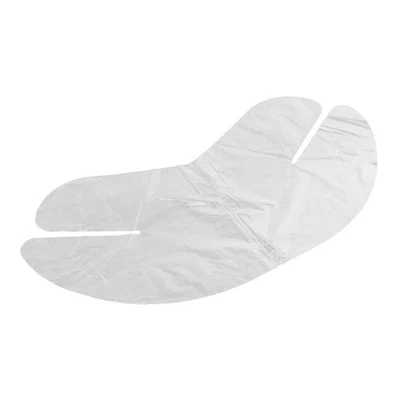 200pcs Plastic Neck Mask Disposable Transparent Neck Sheet Beauty DIY Moistu CTX - Image 1 of 4