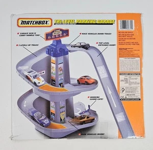 Matchbox Tri-Level Parking Garage With 4 Cars NEW No Box 1999 - Picture 1 of 7