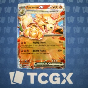Pokemon - Arcanine ex - 032/198 - SV01: Scarlet & Violet Base Set - Holo NM - Bild 1 von 1