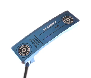 Mizuno M-Craft OMOI 02 Blue Ion Putter 34" Left Hand + HC *Excellent* - Picture 1 of 5