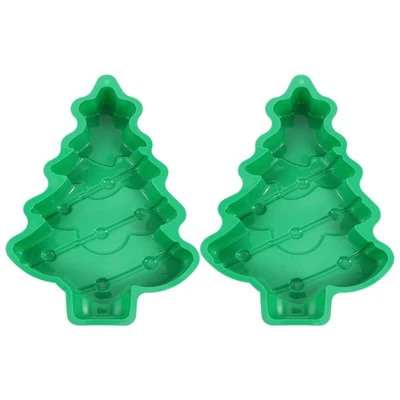  2 Stück Cartoon Silikon Kuchenform Pfanne gedämpfte Kuchen Backform zum Backen - Bild 1 von 4