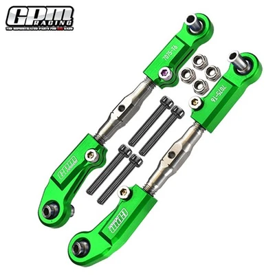 Barra de amarre de dirección delantera ajustable GPM Alu 7075+SST ARRMA 1/7 Mojave 6S V2 BLX Foto 1 de 4