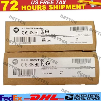 Allen Bradley 1747-L542 SER C SLC 500 5/04 CPU PROCESSOR UNIT AB 1747L542 - Image 1 of 2