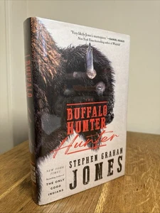 The Buffalo Hunter Hunter by Stephen Graham Jones SIGNED 2025 UK 1/1 HB Titan - Picture 1 of 10