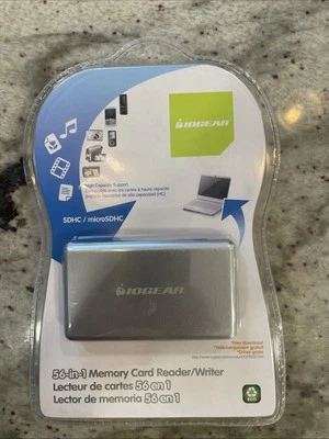 56-in-1 IOGear Memory Card Reader/Writer New In Packaging Never Opened - Image 1 of 2