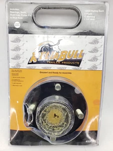 Reliabull Trailer 4 Stud Hub Kit AND 1" Spindle Kit #BT - Picture 1 of 4