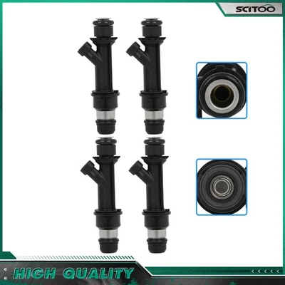 4pcs For Pontiac Wave 2005-2007 Chevrolet Aveo 2004 2005 L4 1.6L Fuel Injectors - Image 1 of 4