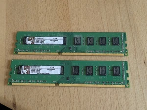 2 uds. 2 GB Kingston KVR1333D3N9/2G 99U5403-002.A00LF DDR3 RAM PC3-10600 - Imagen 1 de 6